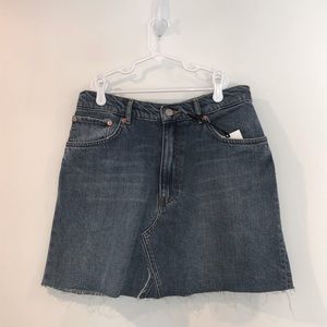 Zara mini jean skirt
